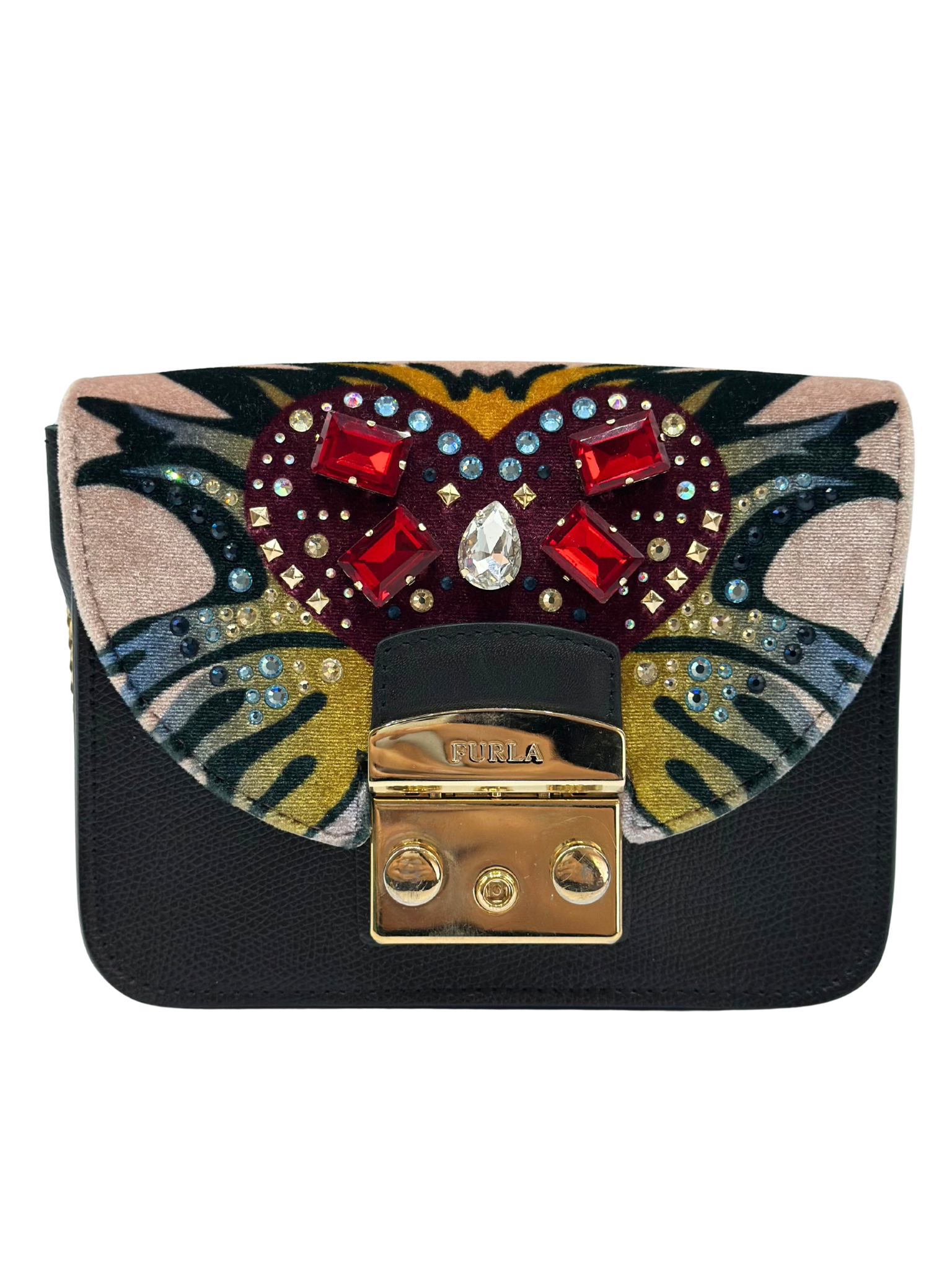 Bandolera con Solapa Intercambiable Furla