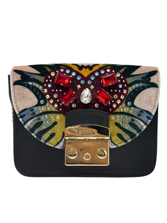 Bandolera con Solapa Intercambiable Furla
