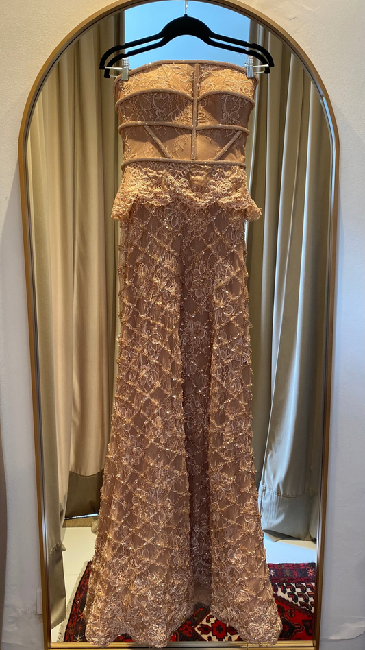 Vestido Rosado Stephanie Barrail (S)