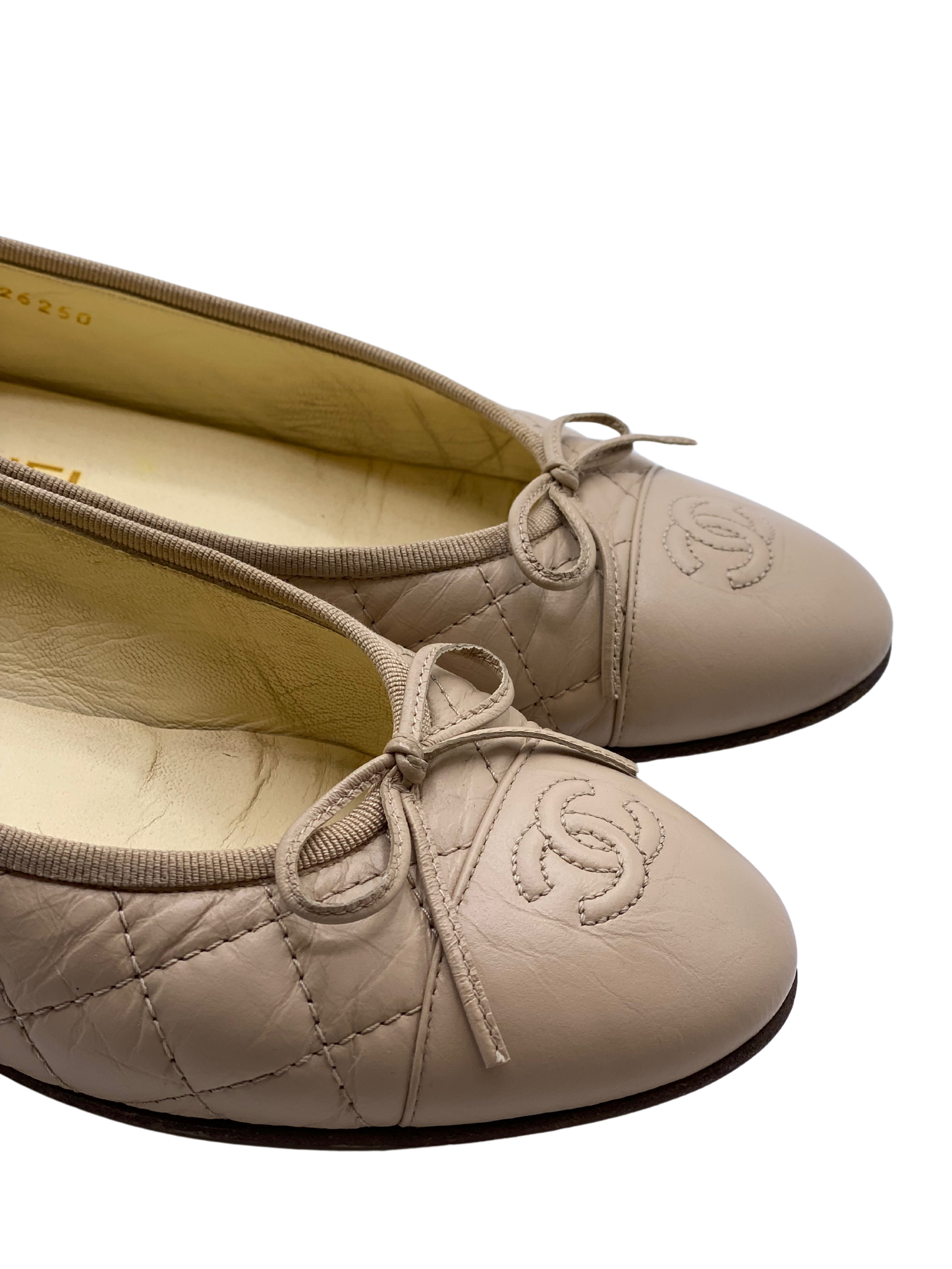 Chatita Bailarina Chanel Beige (38)