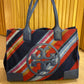 Cartera Tory Burch Ella Stripped