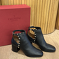 Botines Valentino Garavani Rockstud Cut Out (37.5)