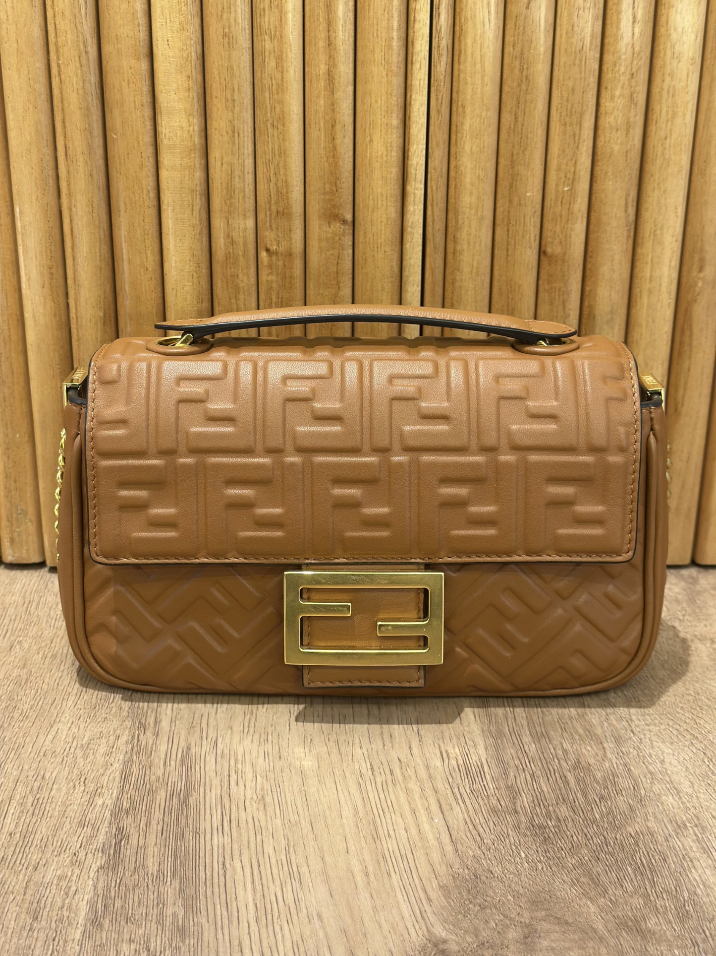 Bandolera Fendi Baguette Chain Midi