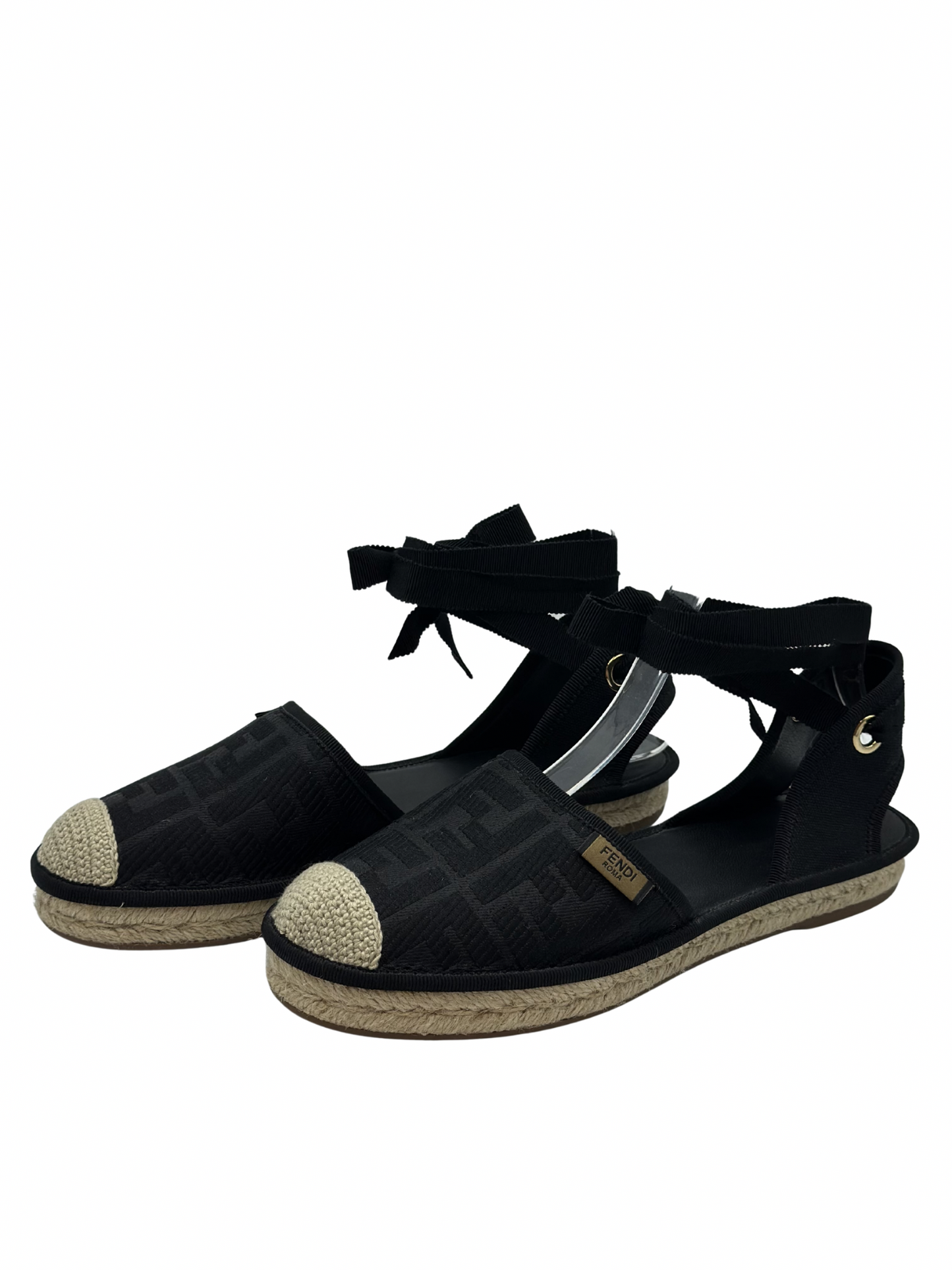 Espadrilles de Lona Fendi FF Logo (38)