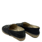 Alpargatas Negras Chanel Camellia (38)