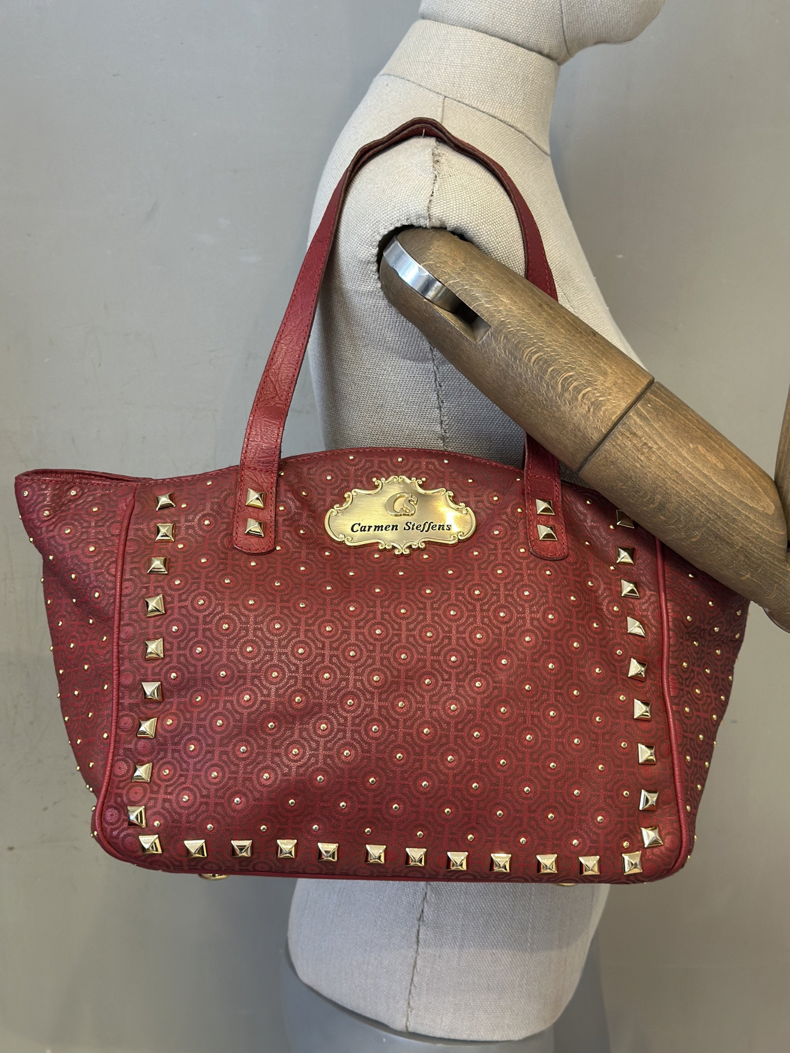 Cartera Roja Carmen Steffens