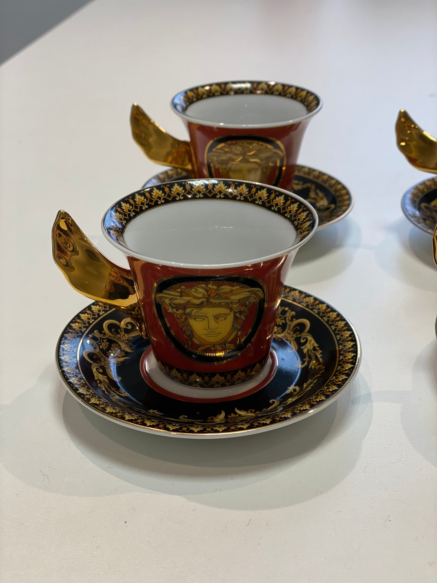 Juego de Té Porcelana Rosenthal x Versace Medusa