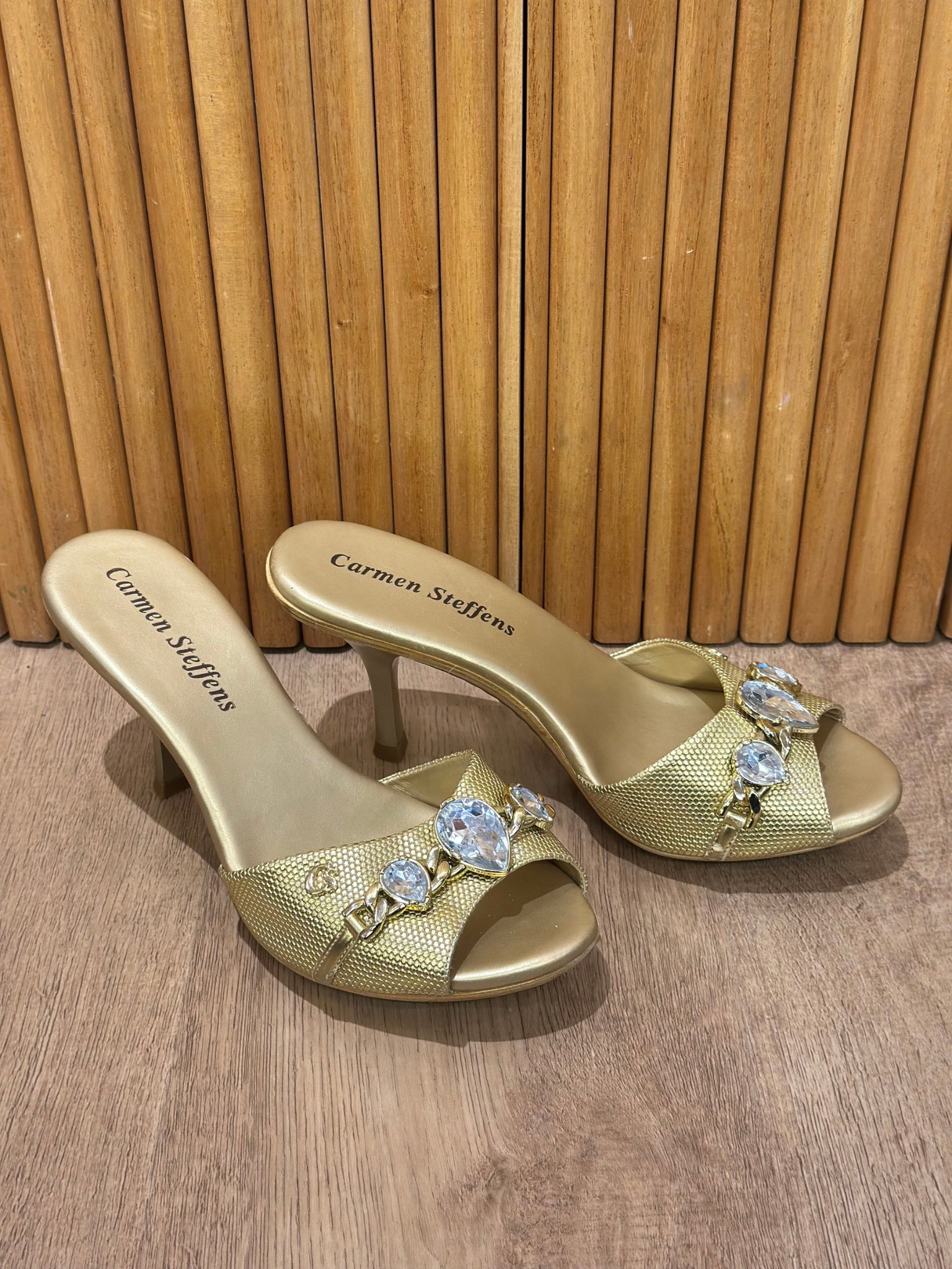 Sandalias Doradas Carmen Steffens (38)