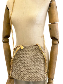 Cartera Stella McCartney Mini Falabella Crochet Bag