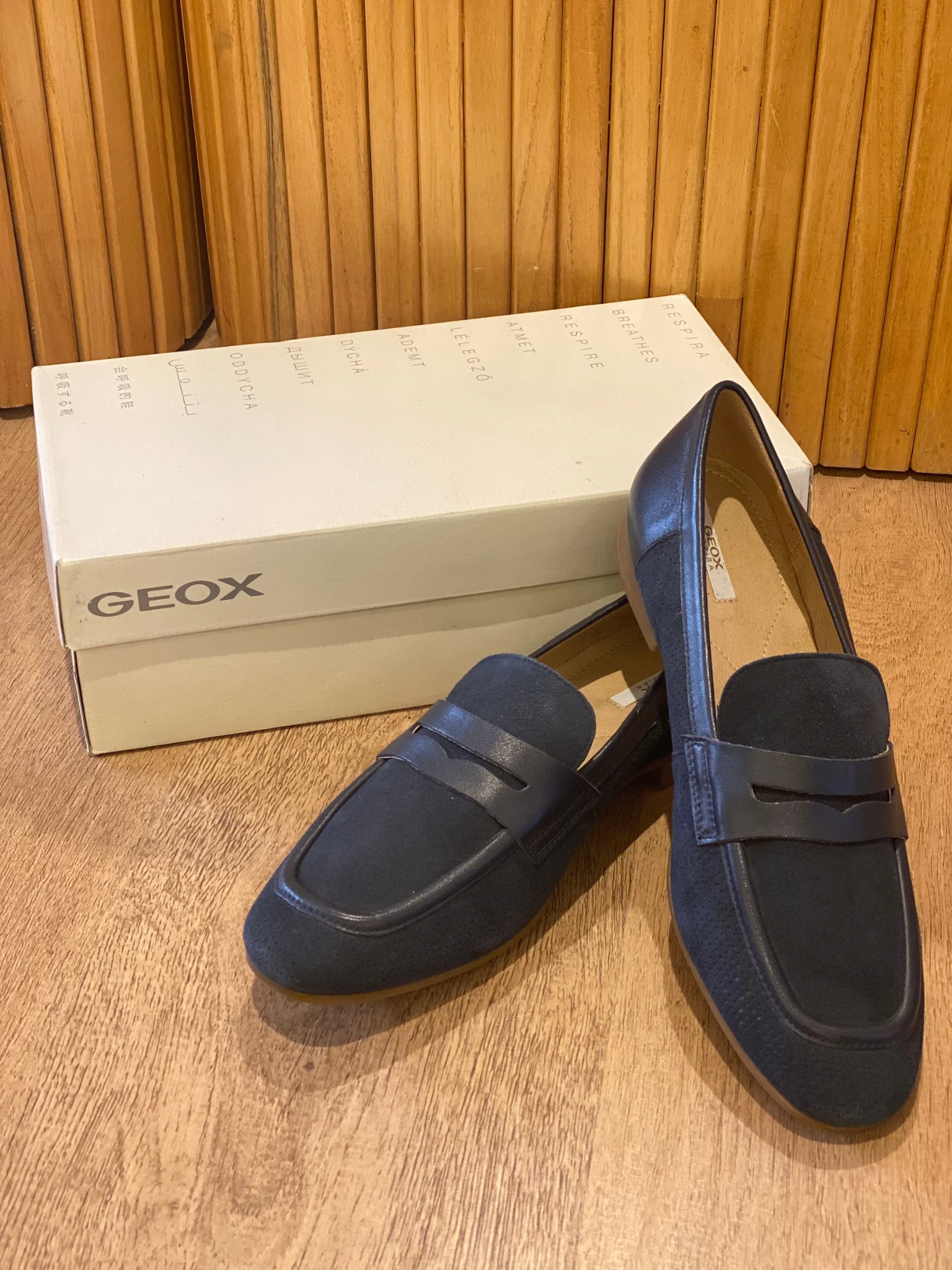 Mocasines Azules Geox (39)