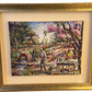 Cuadro "Mercado" de Dhlema Lopez 38 x 48 cm.