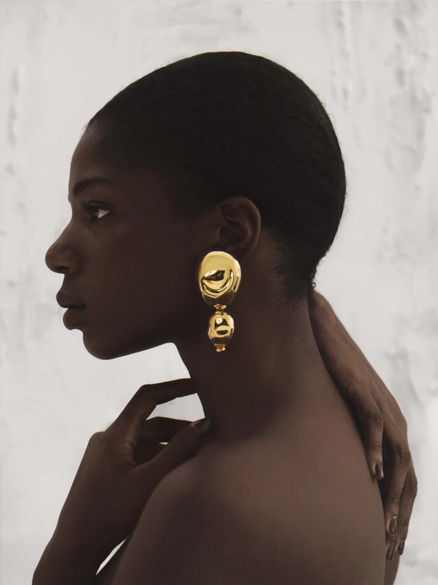 Aros Sordo Oriente Bañado en Oro 24KT