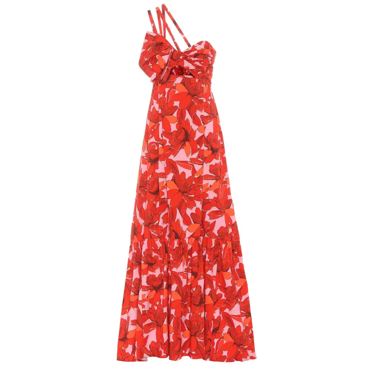 Vestido Johanna Ortiz CutOut Floral (Talle 4)