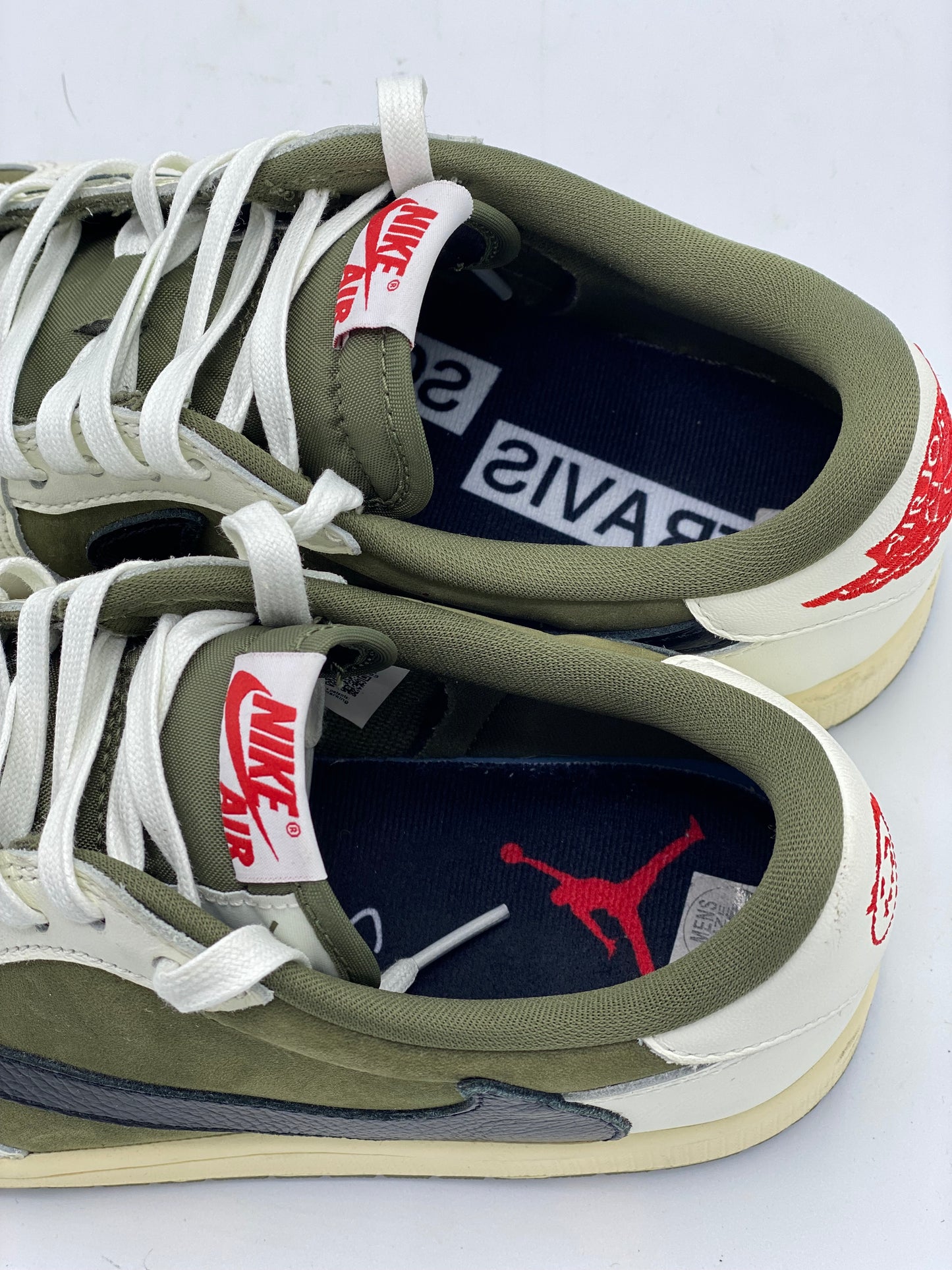 Champion Air Jordan 1 Low x Travis Scott Medium Olive (Us 9 Masc)