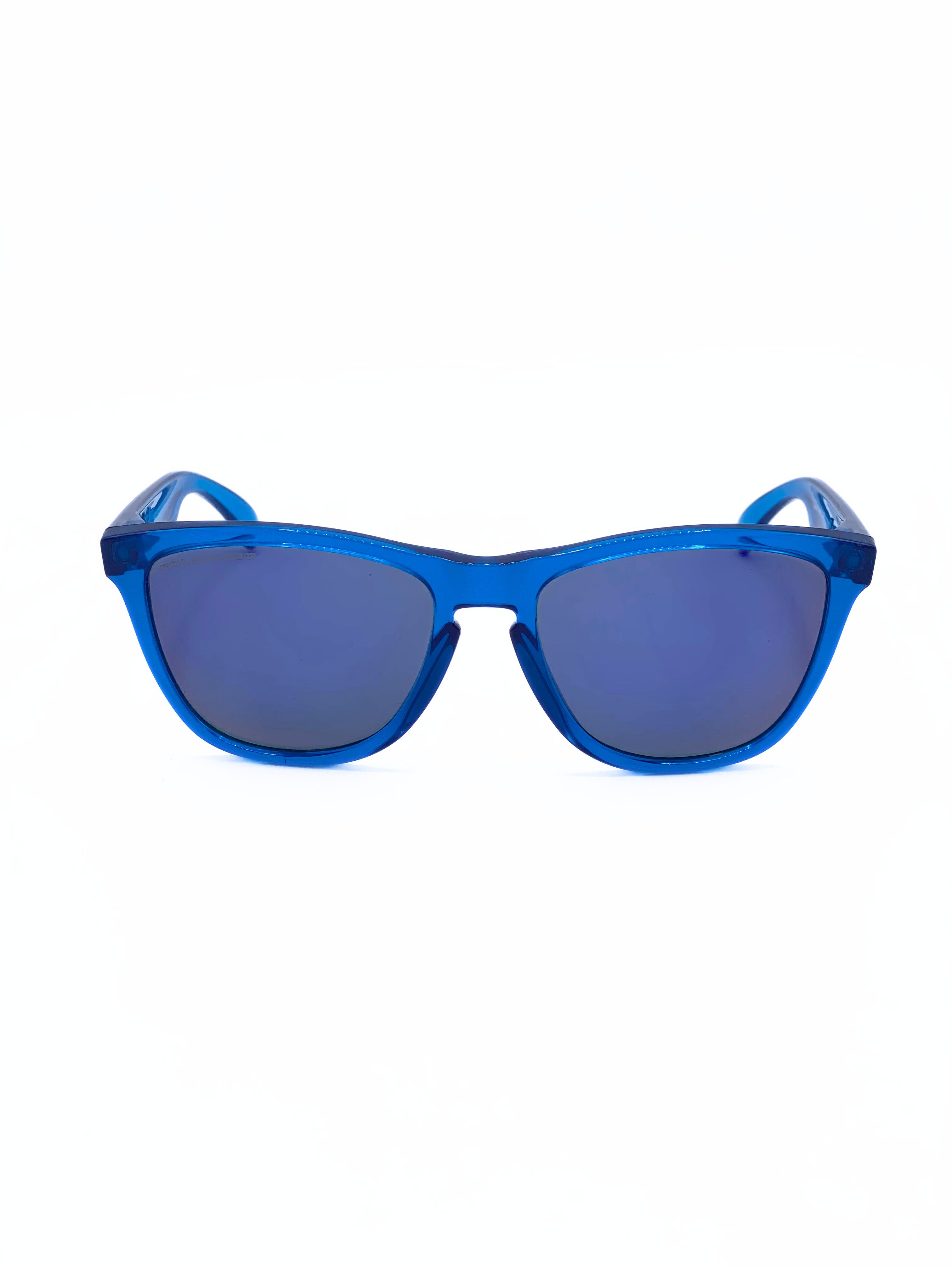 ⁠Lente de Sol Oakley Frogskins Blue