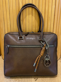 Maletín de Cuero Salvatore Ferragamo