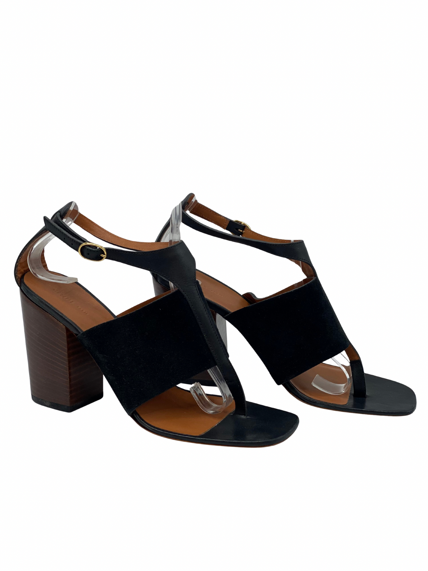 Sandalias Negras Céline (Talle 37.5)