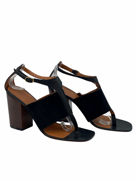 Sandalias Negras Céline (Talle 37.5)