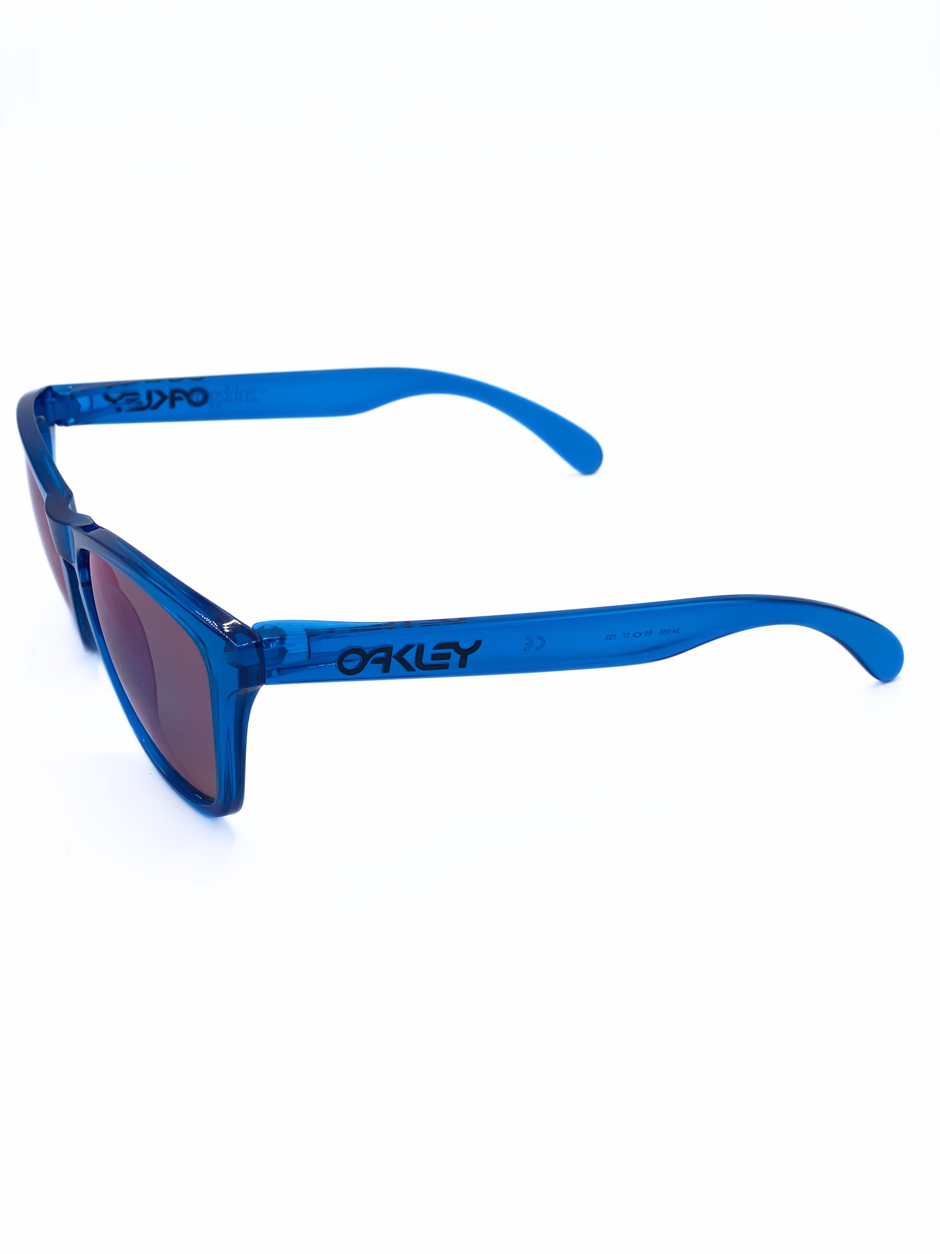 ⁠Lente de Sol Oakley Frogskins Blue