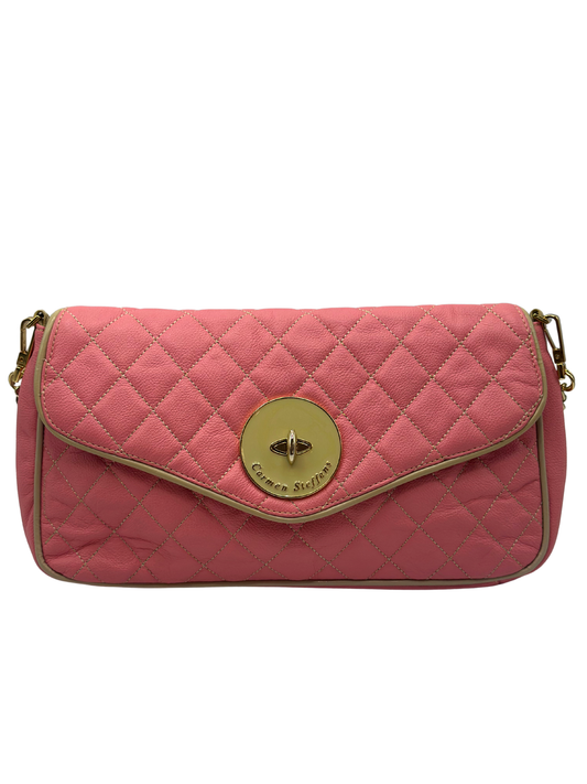 Bolso de Hombro Rosado Carmen Steffens