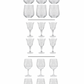 Juego de Copas Boheme