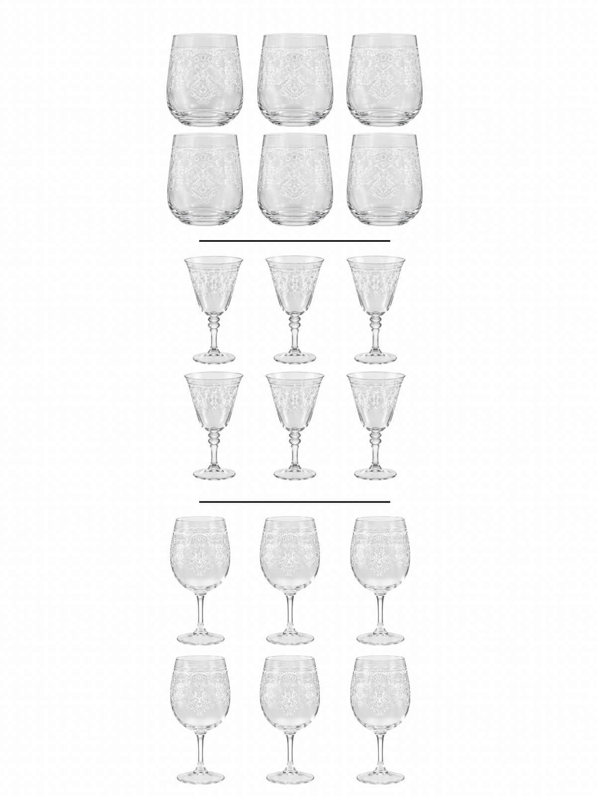 Juego de Copas Boheme