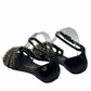 Sandalias Negras con Apliques Carmen Steffens (38)