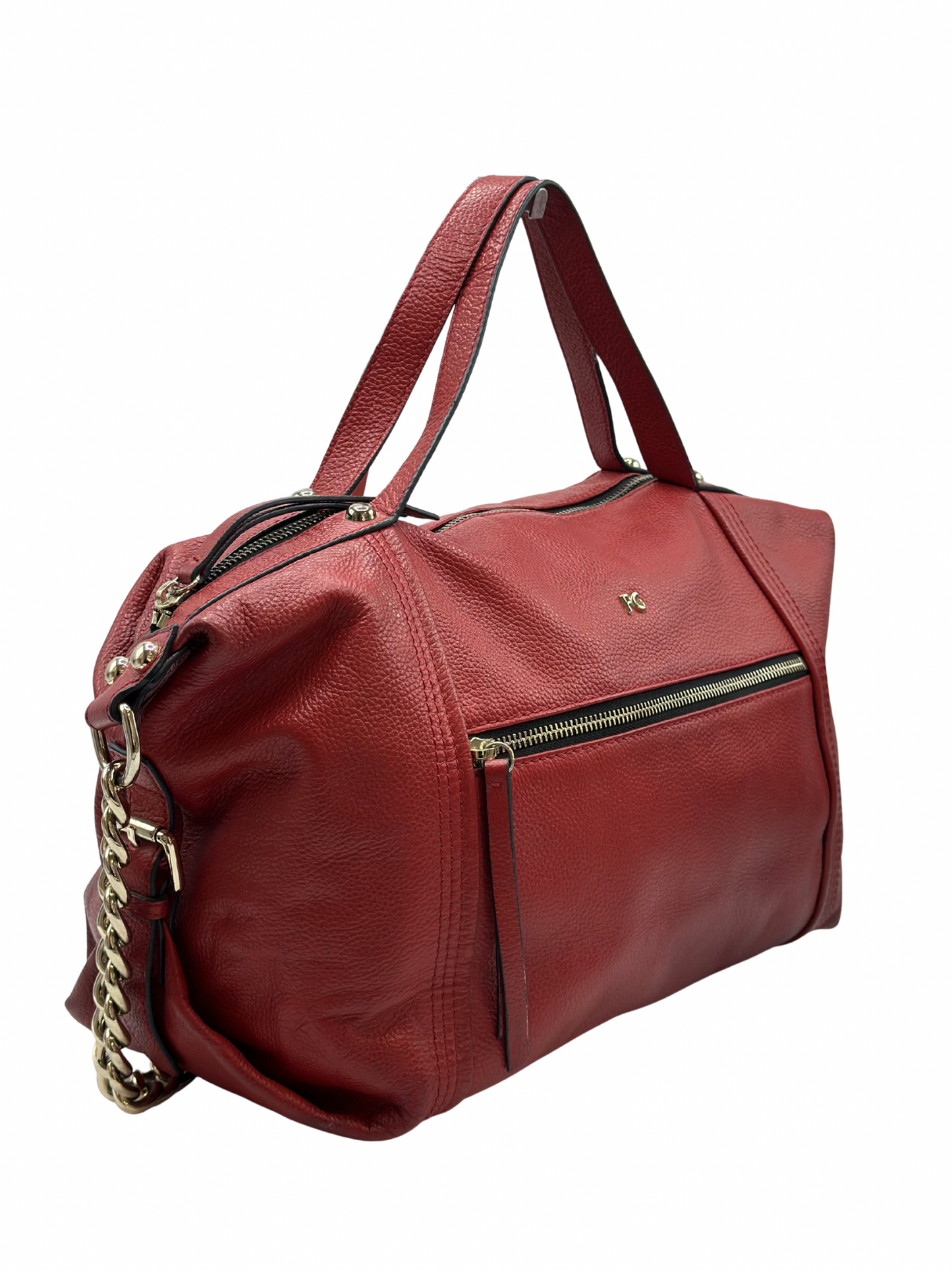 Cartera Roja con Cadena Purificación García