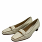 Mocasines de Tacón Salvatore Ferragamo Marfil (8)