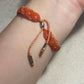 Pulsera Pandora de Macrame Salmon