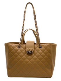 Cartera Chanel CC Box Shopping Tote Large