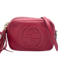 Bandolera Gucci Soho Disco Bag Roja