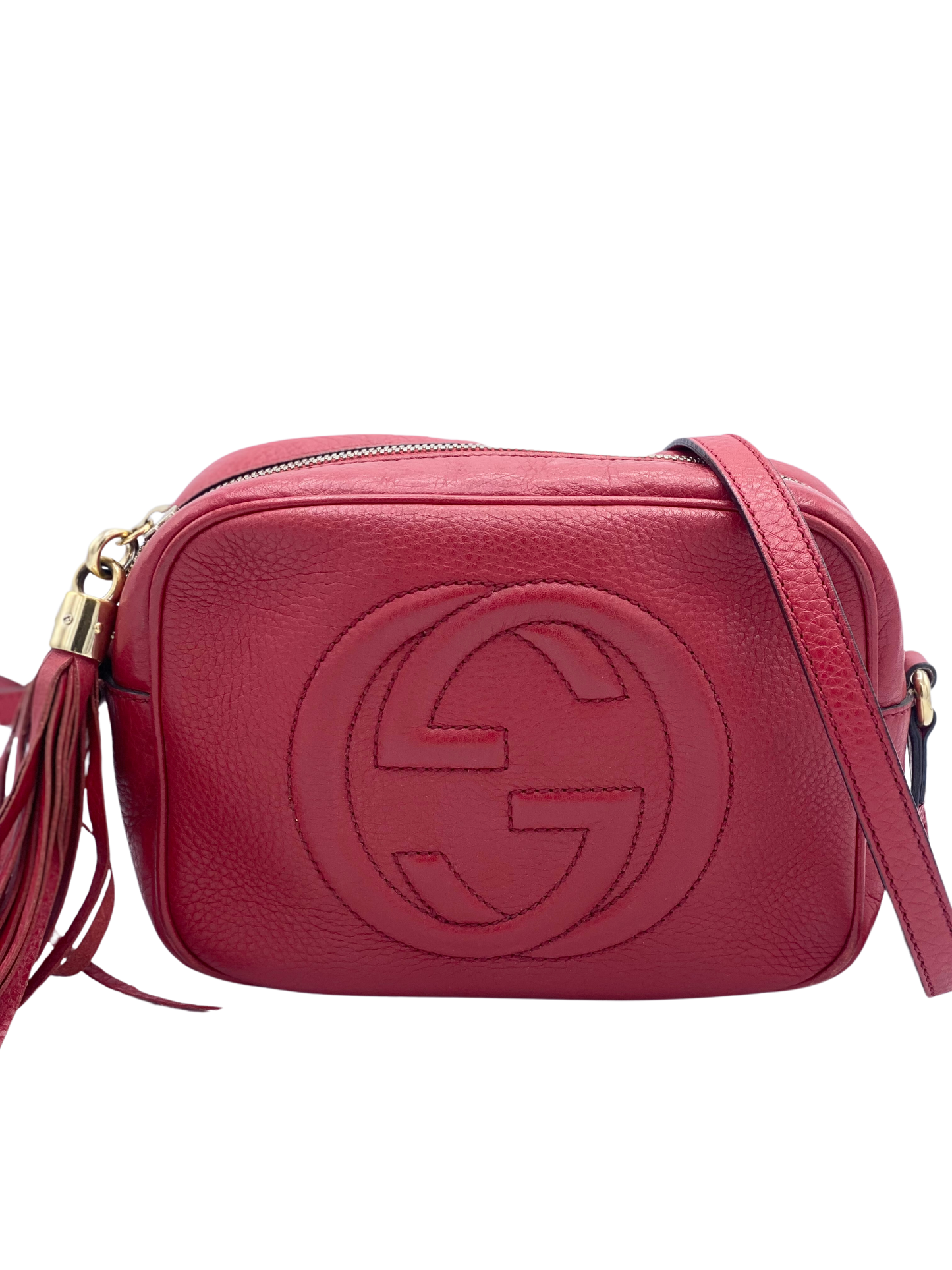 Bandolera Gucci Soho Disco Bag Roja