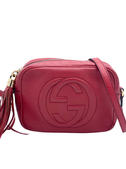 Bandolera Gucci Soho Disco Bag Roja