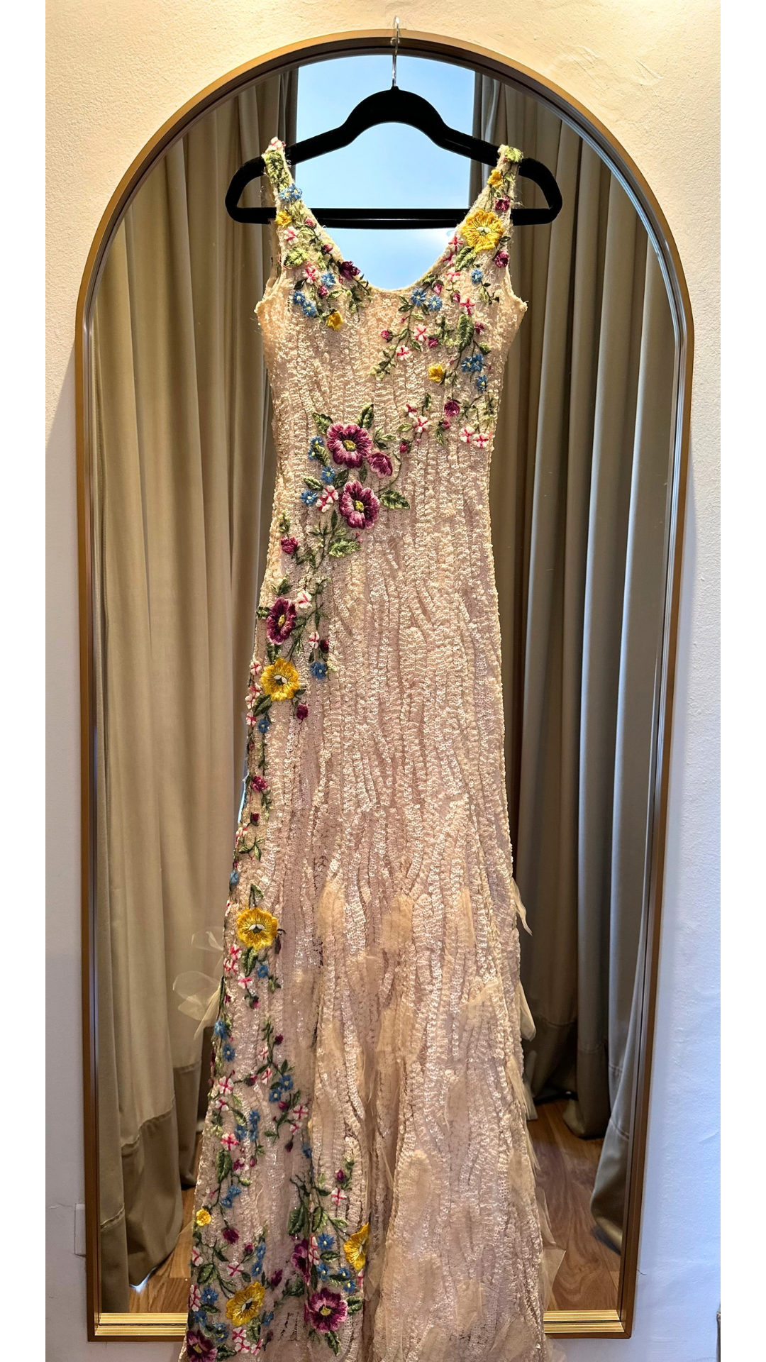 Vestido Bordado Stephanie Kemper (S)