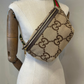 Riñonera Gucci Jumbo GG Canvas