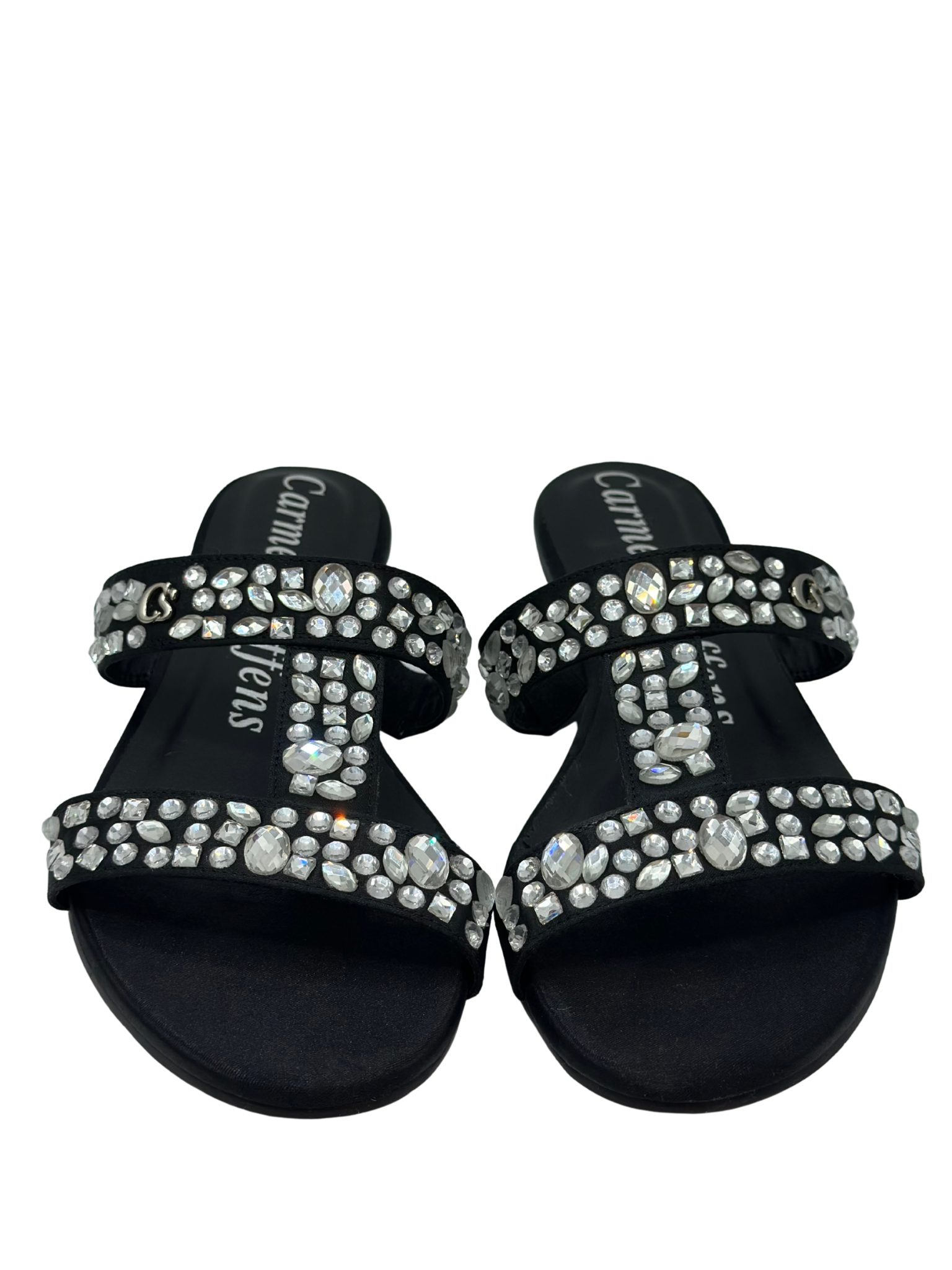 Sandalias Negras con Apliques Carmen Steffens (37)