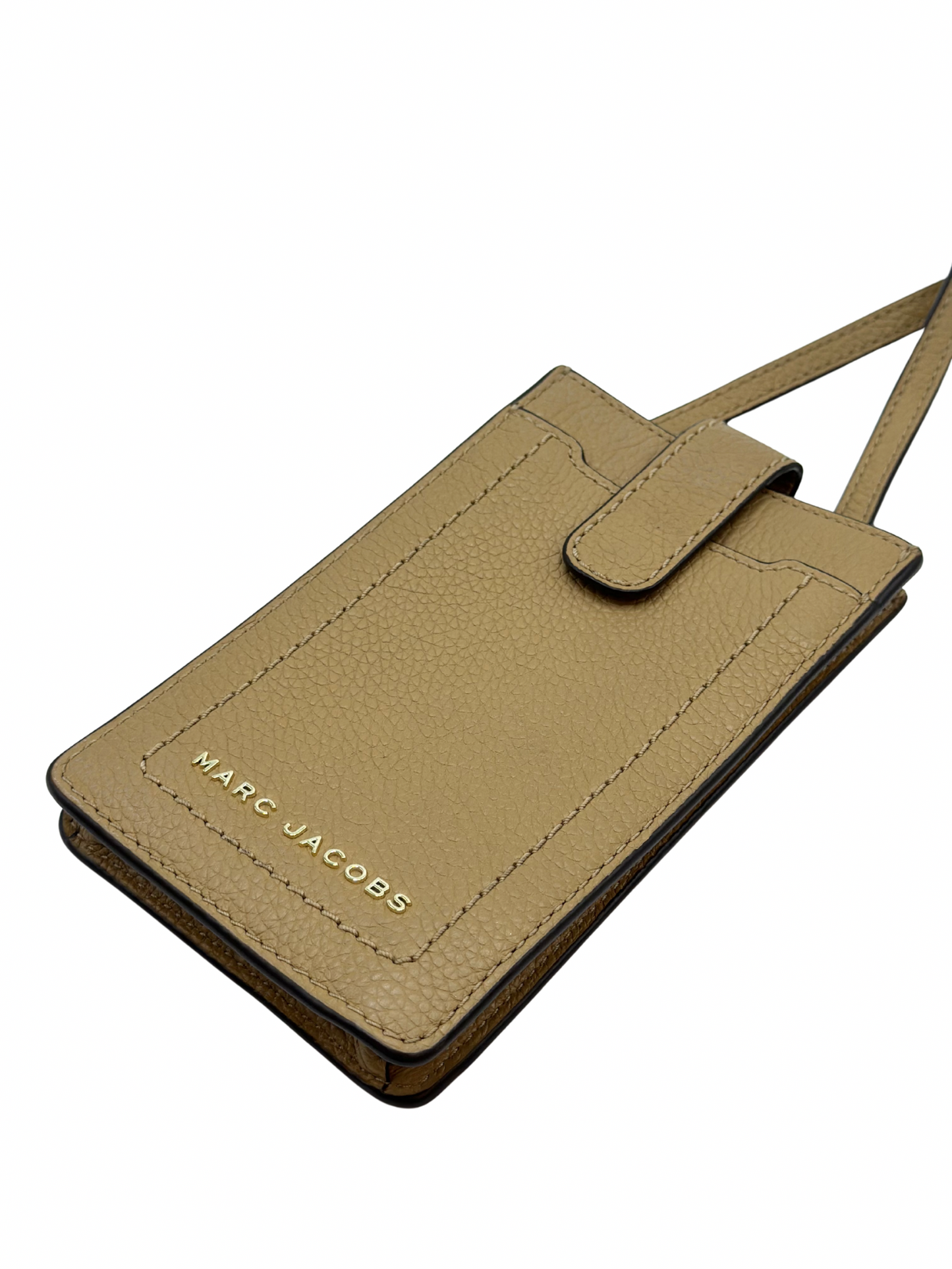 Porta Celular Marrón Marc Jacobs