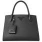 Cartera Prada Monochrome Saffiano Medium