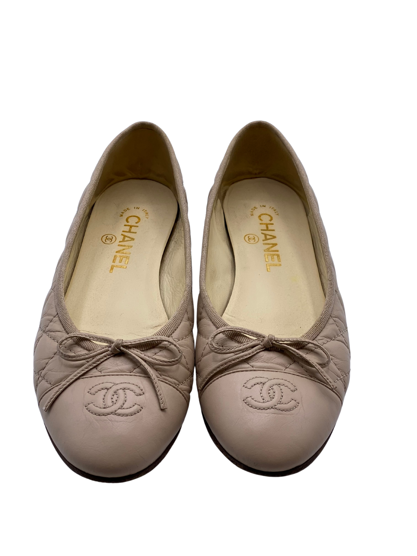 Chatita Bailarina Chanel Beige (38)