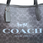 Cartera Azul Coach Tote Bag