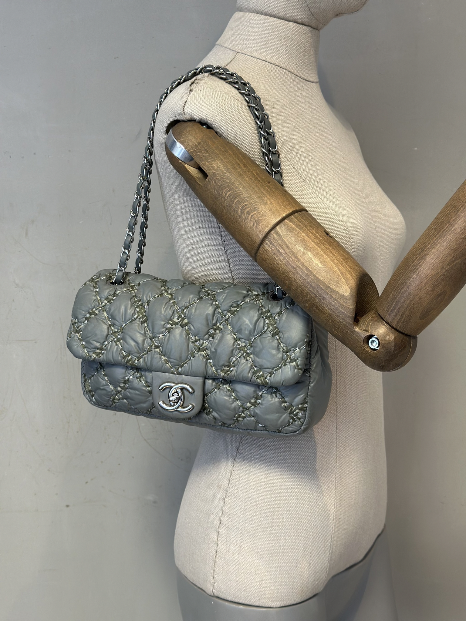 Cartera Chanel Paris-Byzance Tweed On Stitch