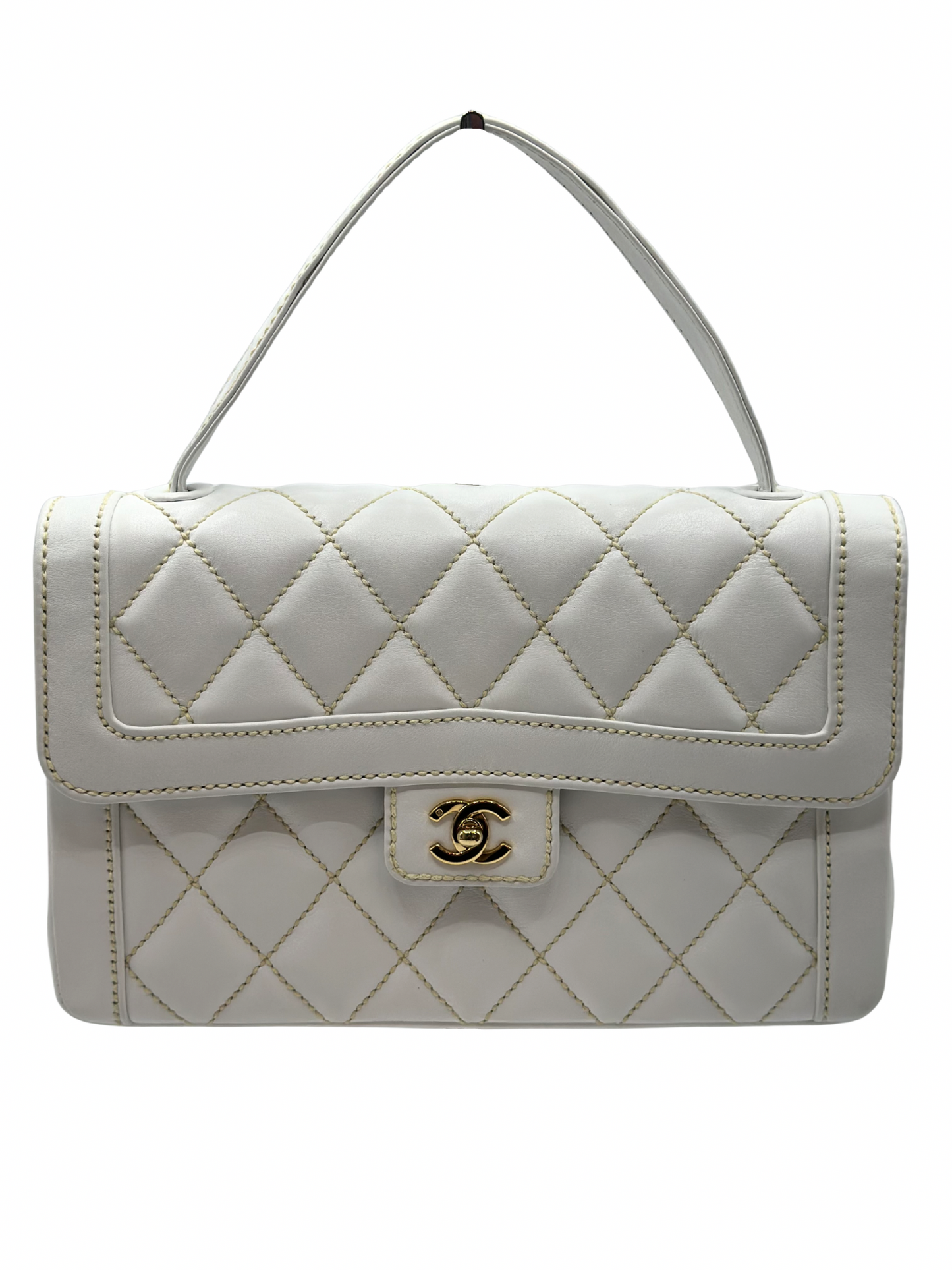Bolso de Mano Chanel Wild Stitch Classic Flap