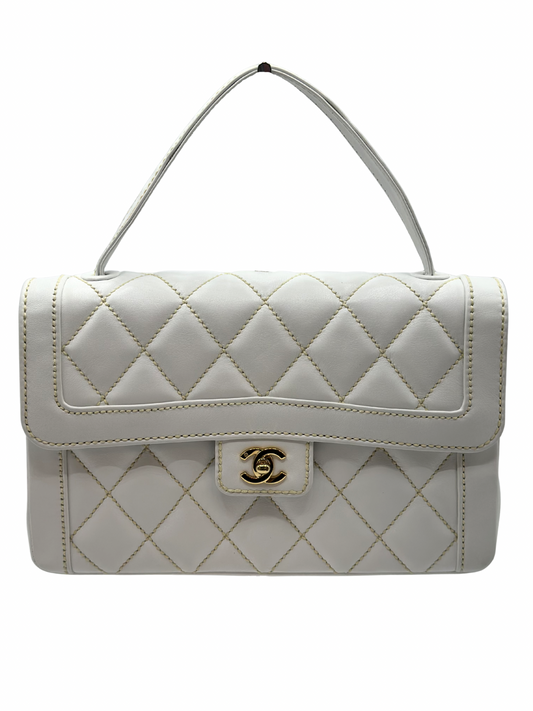 Bolso de Mano Chanel Wild Stitch Classic Flap