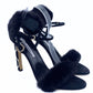 Sandalia Brian Atwood Black and White (39.5)