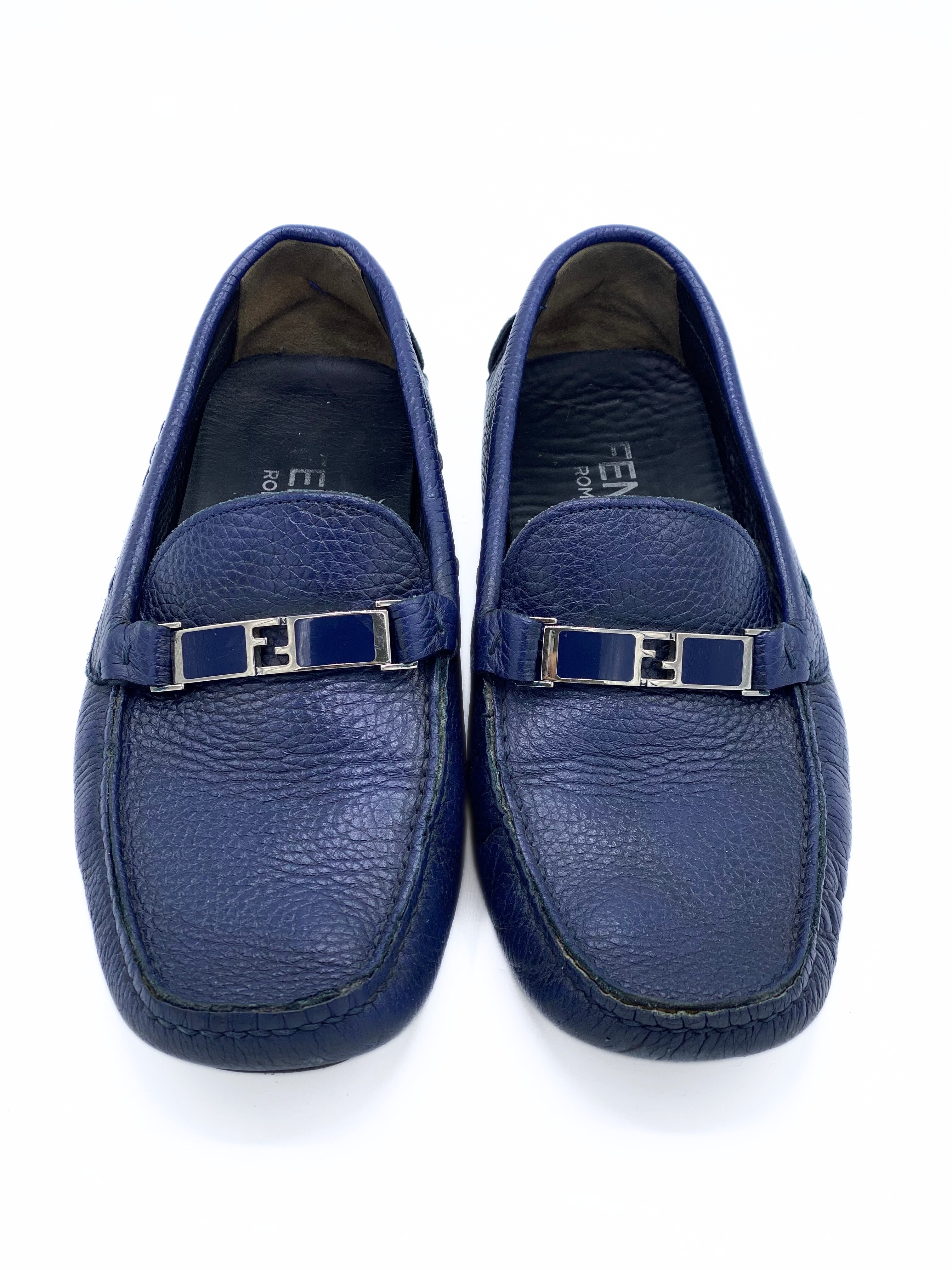 Loafers Fendi Navy (US 42)