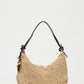 Cartera Zara Raffia de Hombro (Nueva)
