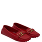 Mocasines Rojos Louis Vuitton (Talle 38.5)