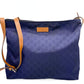 ⁠Bandolera Gucci GG Nylon Navy