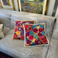 Set de 2 Almohadas Decorativas Bordadas